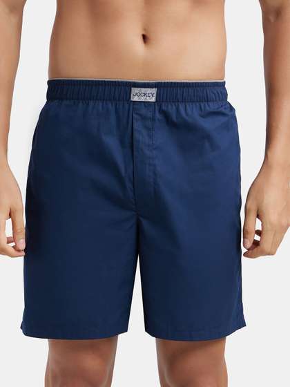 Jockey Combed
                        Mercerized Cotton Woven Fabric Boxer
                        Boxers-MC10