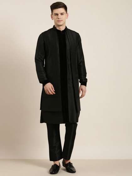 TheEthnic.Co Longline Nehru Jackets