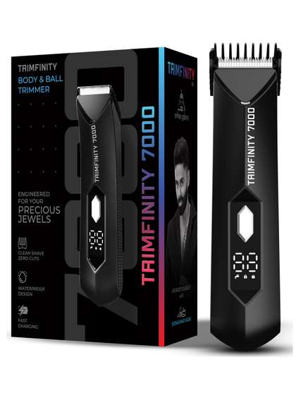 URBANGABRU Trimfinty
                    7000 Body & Ball Trimmer with Ceramic Blades -
                    Black