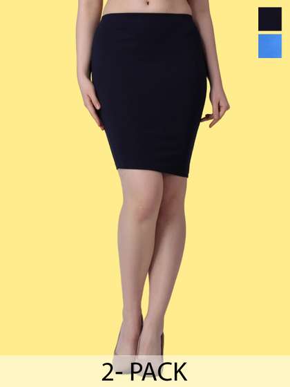 Popwings Pack Of 2 Pencil Skirts
