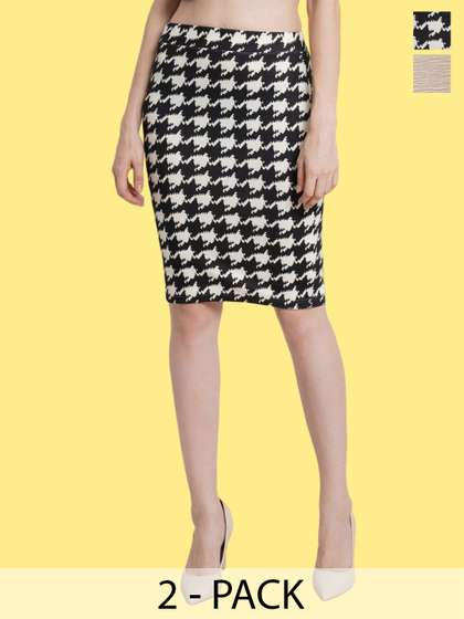 Popwings Pack Of 2 Pencil Skirts