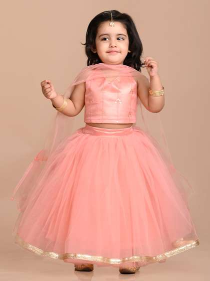 BAESD Girls
                        Embroidered Net Thread Work Ready to Wear
                        Lehenga & Blouse With Dupatta