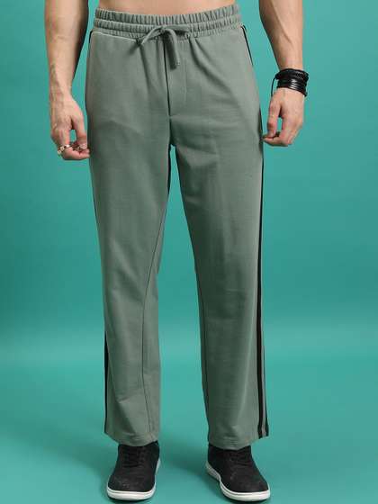 HIGHLANDER Men
                          Green Relaxed Fit Track Pants