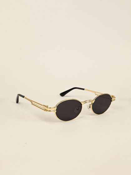 Voyage Unisex Oval Sunglasses with UV Protected Lens B80580MG5182