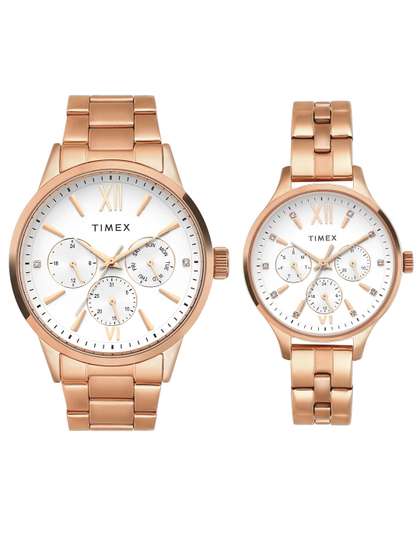 Ajio Timex Couple Watches 2% OFF On Timex Zr34 Couple Watch On