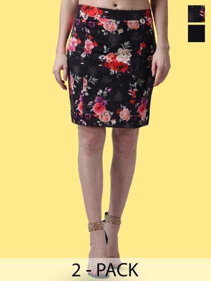 Popwings Pack Of 2 Pencil Skirts