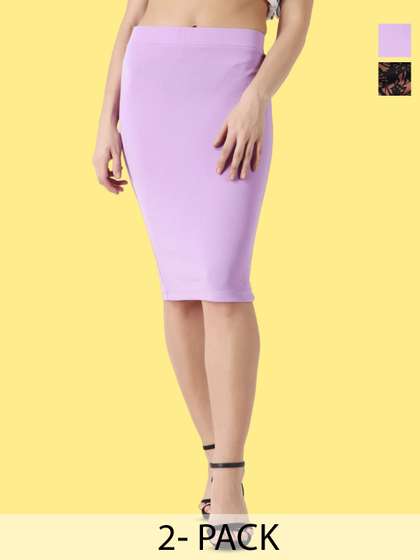 Popwings Pack Of 2 Pencil Skirts