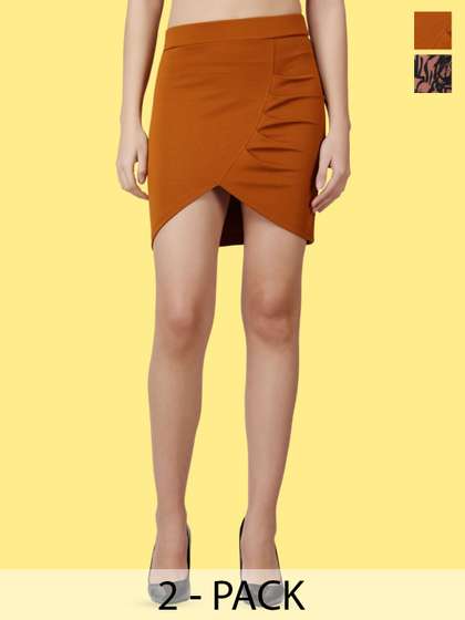 Popwings Pack Of 2 Pencil Skirts