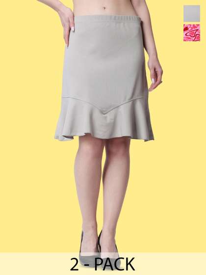 Popwings Pack Of 2 Pencil Skirts