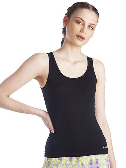 LAVOS Women Bamboo
                        Cotton Inner Slips Camisole Anti Microbial Tank
                        Top