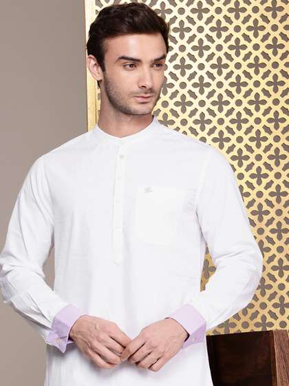 House of Pataudi Cotton Jashn Kurta