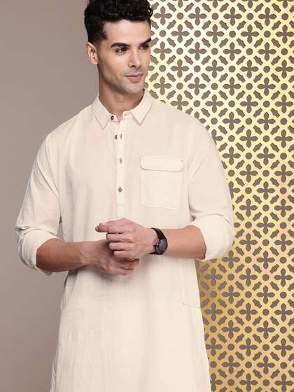 House of Pataudi Jashn Pure Cotton Kurta