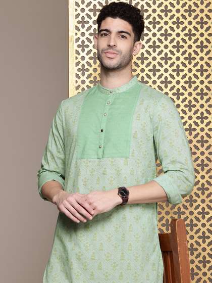 House of Pataudi Pure Cotton Jashn Kurta