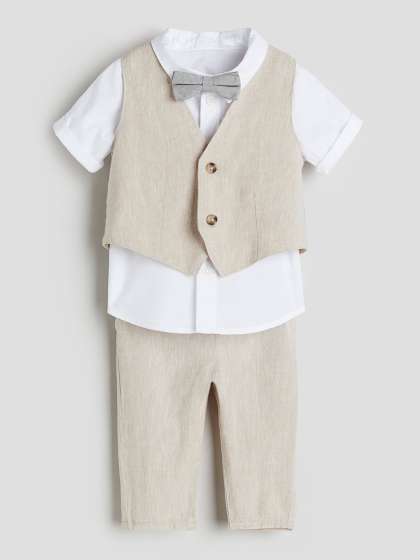 H&M Boys 3-Piece Linen Set