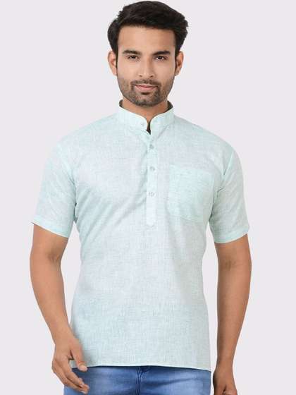 Maharaja Mandarin Collar Cotton Kurta