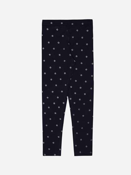 Bodycare Girls Star
                      Printed Cotton Ankle Length Leggings