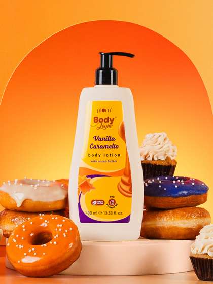 Plum BodyLovin'
                          Vanilla Caramello Body Lotion with Cocoa
                          Butter - 400 ml