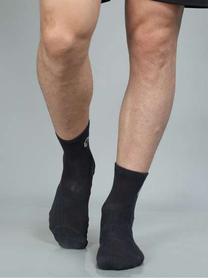 Dollar Socks Men Pack
                      of 3 Cotton Above Ankle-Length Socks