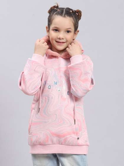 Monte Carlo Girls
                    Abstract Printed Hooded Pullover