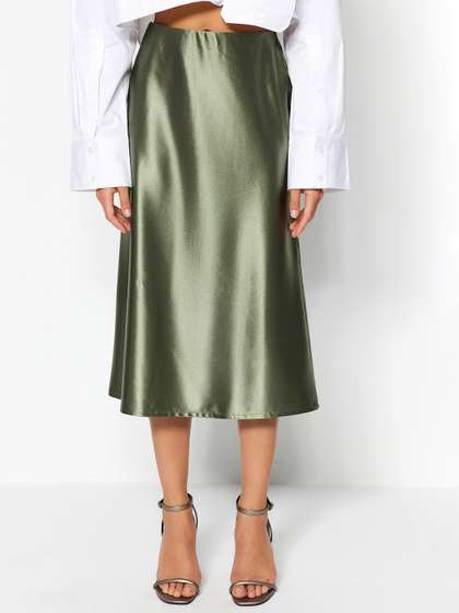 Trendyol Flared Midi Skirts
