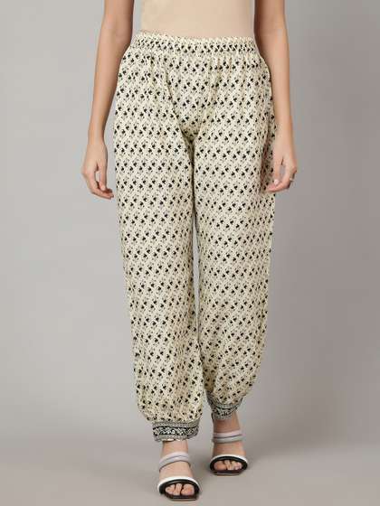 SAK JAIPUR Women
                          Printed Mid-Rise Salwar