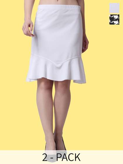 Popwings Pack Of 2 Pencil Mini Skirts