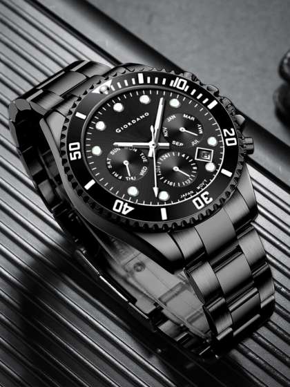 GIORDANO Men Bracelet Style Straps Analogue Multi Function Watch GZ-50085-55