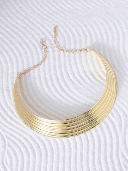 JOKER & WITCH Gold-Plated Open Necklace