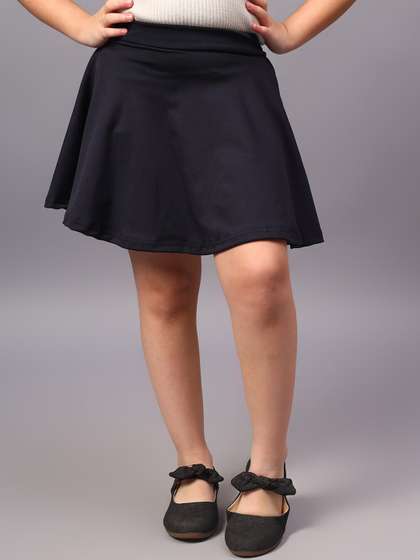 BAESD Girls A-Line Skirt
                    With Attached Shorts