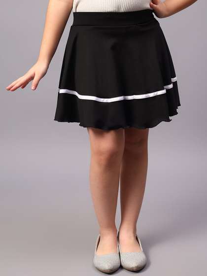 BAESD Girls A-Line
                      Skorts With Attached Shorts