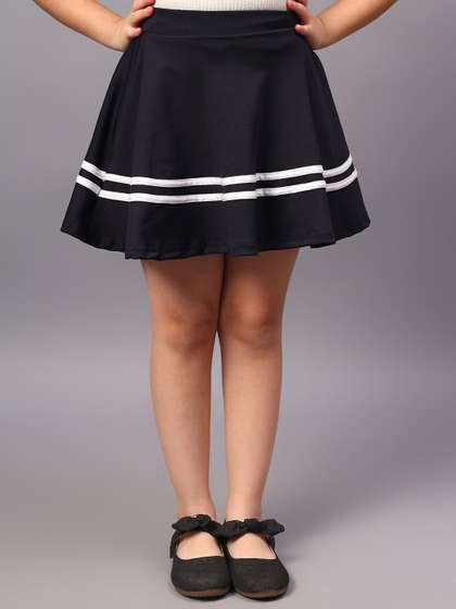 BAESD Girls A-Line Skirt
                    With Attached Shorts