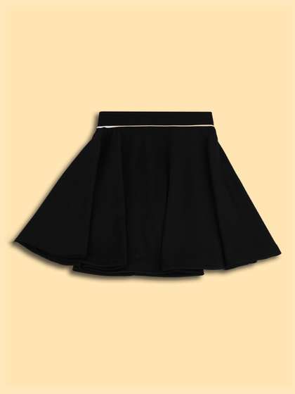 BAESD Girls Flared Skirt
                    With Attached Shorts