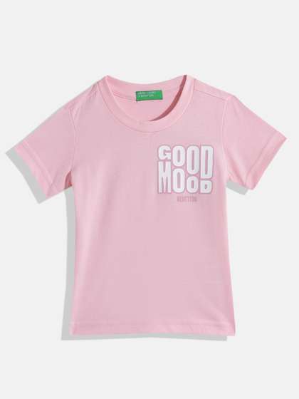 United Colors of Benetton Boys Typography Printed T-shirt