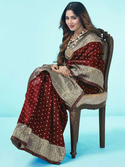 KALINI Ethnic Motifs Art Silk Saree