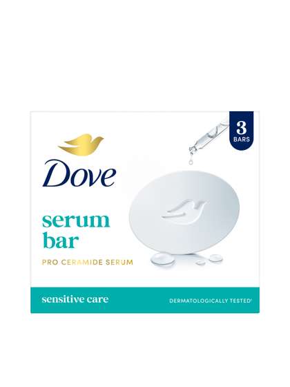 Dove Advanced Set of
                        3 Serum Bar with Pro-Ceramide Serum - 125 g
                        each