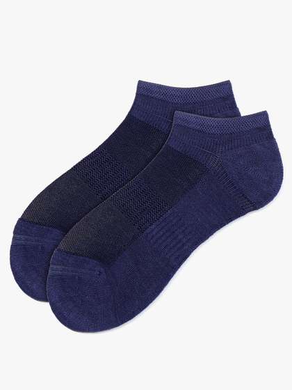 Soxytoes Unisex
                      Striped Moisture-Wicking Ankle-Length Bamboo
                      Socks