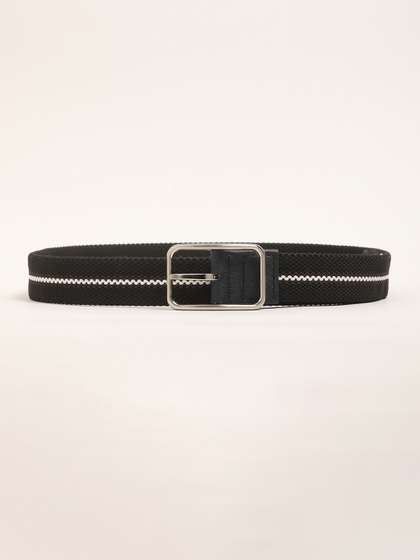 THE BEAR HOUSE Men
                    Striped Canvas Casual Belt