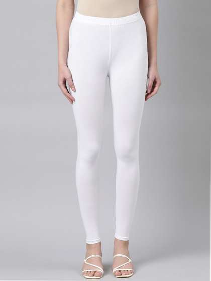 Souchii Mid-Rise
                        Ethnic Ankle-Length Leggings