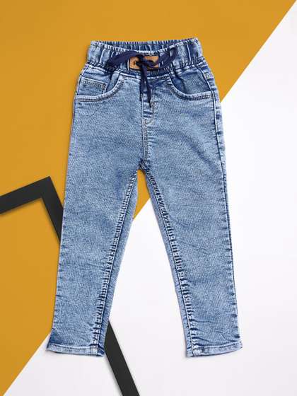 A-Okay Boys Slim Fit
                    High-Rise Heavy Fade Acid Wash Clean Look
                    Stretchable Jeans