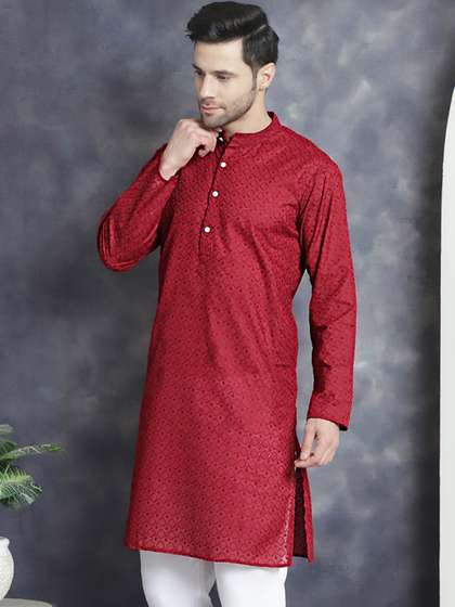 Anouk Cotton Straight Kurta