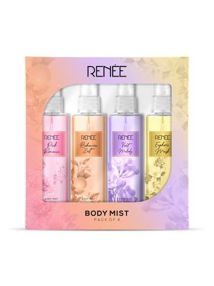 Renee Women Set of 4
                        Long Lasting Body Mist - 20 ml each