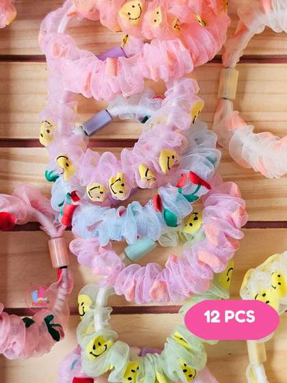 BAESD Set Of 12 Girls
                    Ponytail Holders