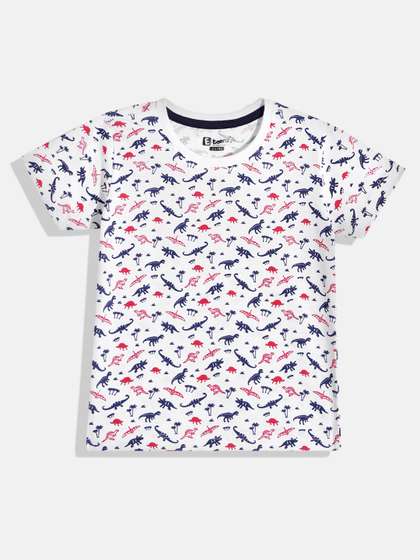 Eteenz Boys Premium Cotton Conversational Printed T-shirt