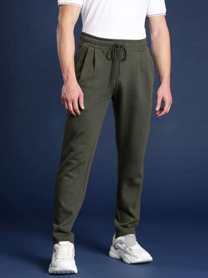Mast & Harbour Men Solid Track Pants