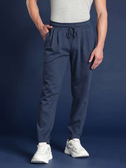 Mast & Harbour Men Solid Track Pants