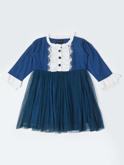 Bella Moda Girls Fit
                      & Flare Dress