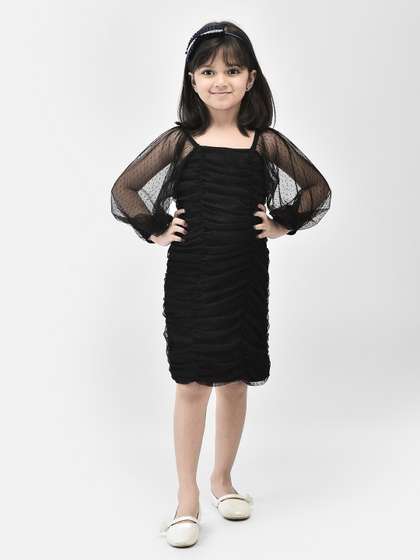 Eavan Girls Ruched Sheath Dress