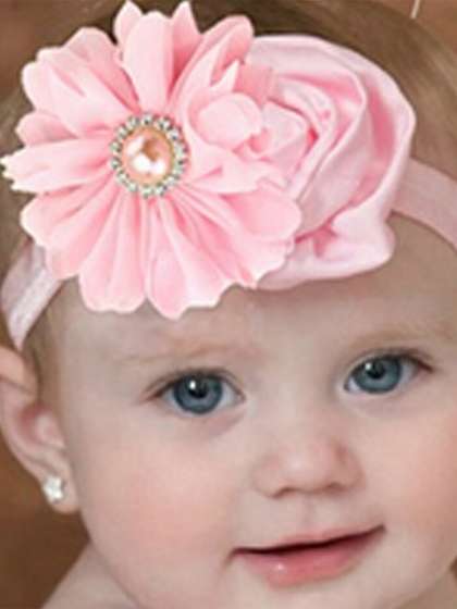 BAESD Infant Girls Lace
                    Flower Hairband