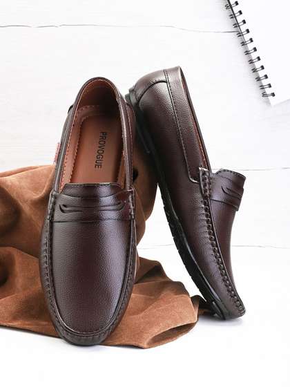 Provogue Men
                          Textured Formal Loafers