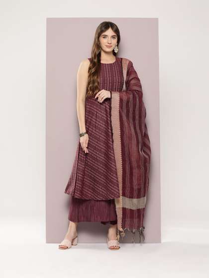 Jompers Printed Kurta with Palazzos & Dupatta